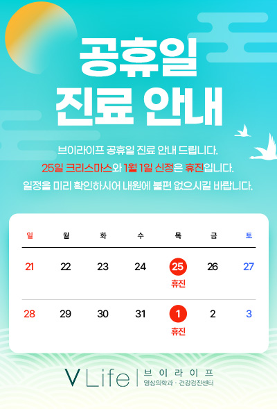 공휴일 진료안내